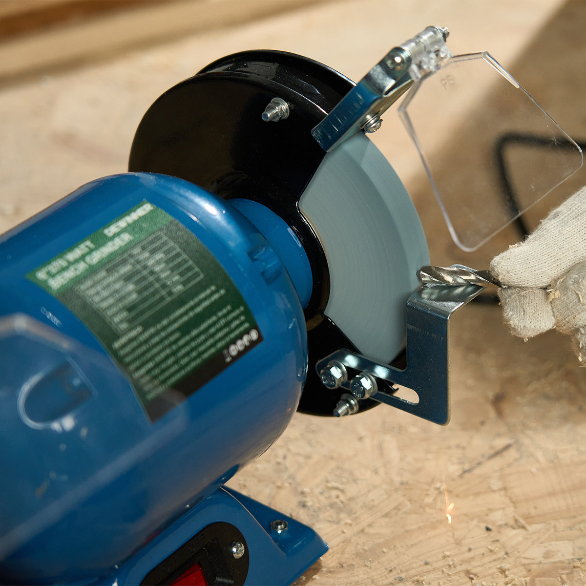 Amoladora de banco de 6" 370W DEWINNER