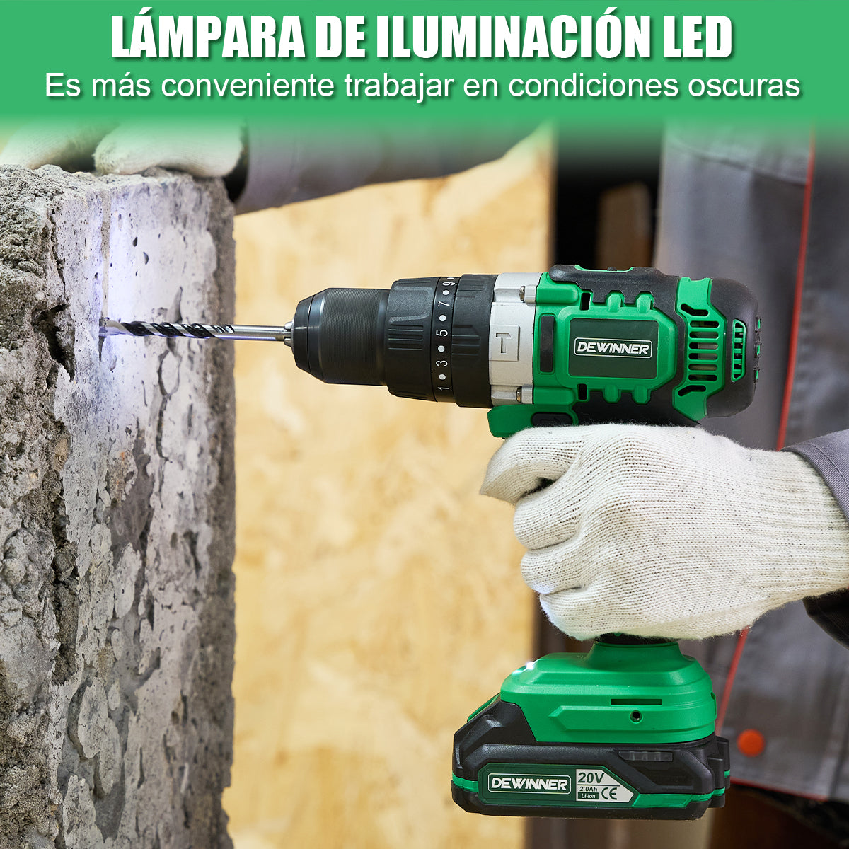 Taladro de impacto DEWINNER 1014