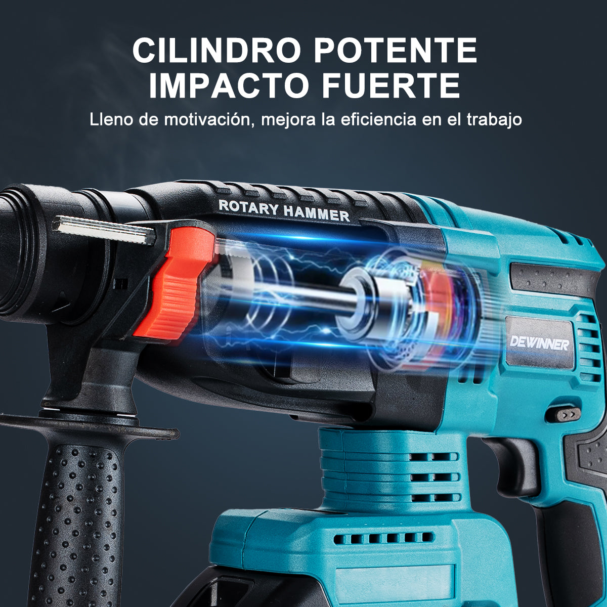 Rotomartillo Inalãmbrico Taladro Sds-plus 20v4ah Dweinner-LDQC2-26