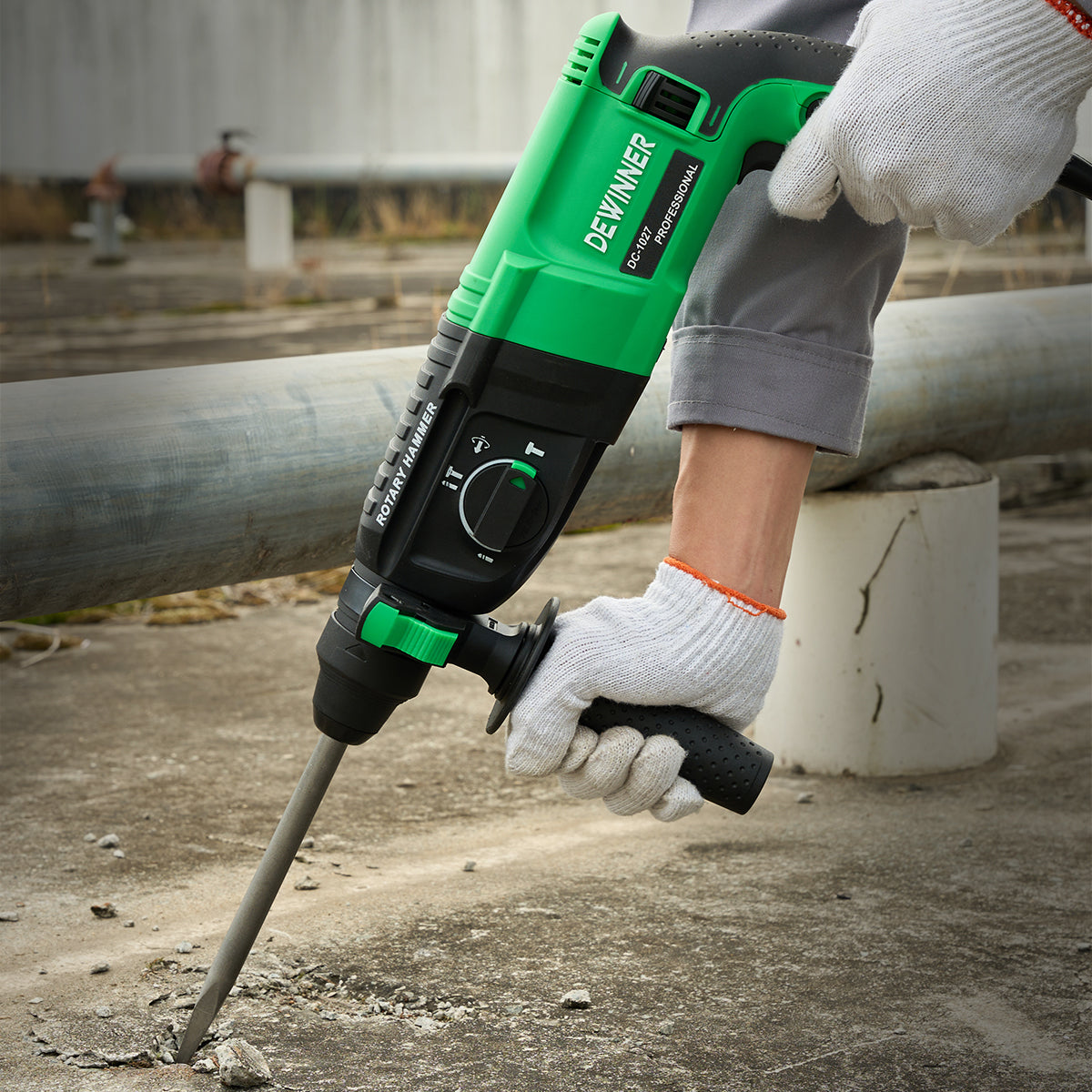 Rotomartillo Perforador Sincelador Sds 800w 60hz DEWINNER-1027