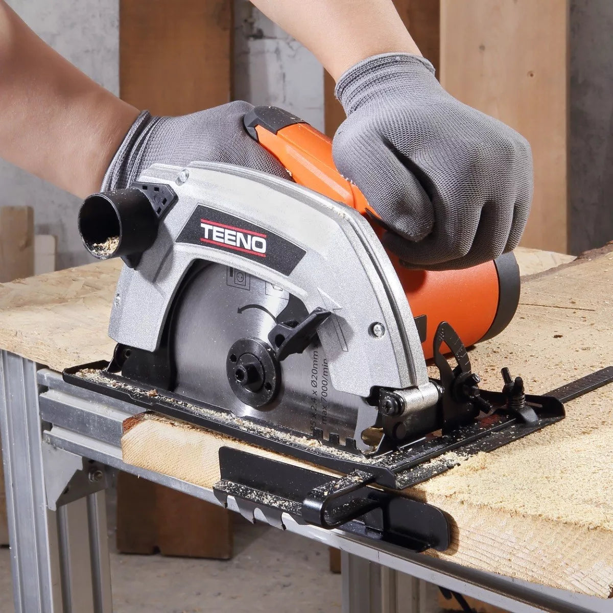 Disco Sierra Circular Teeno 1500w 7-1/4