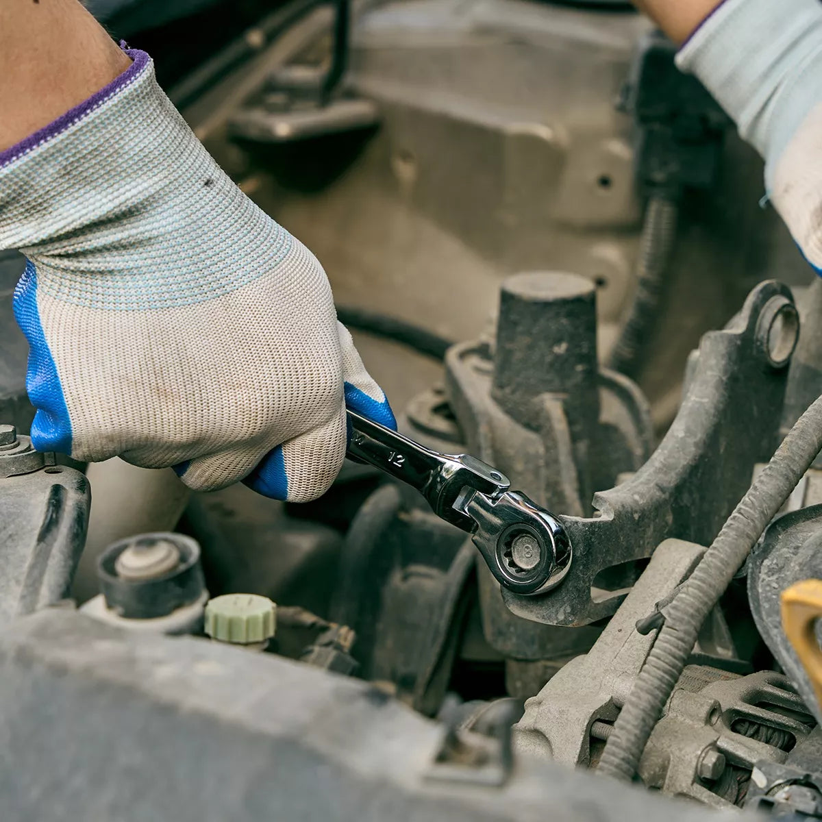 Llaves Combinadas Con Matraca | 8 - 19 Mm | 12 Pz Stanew