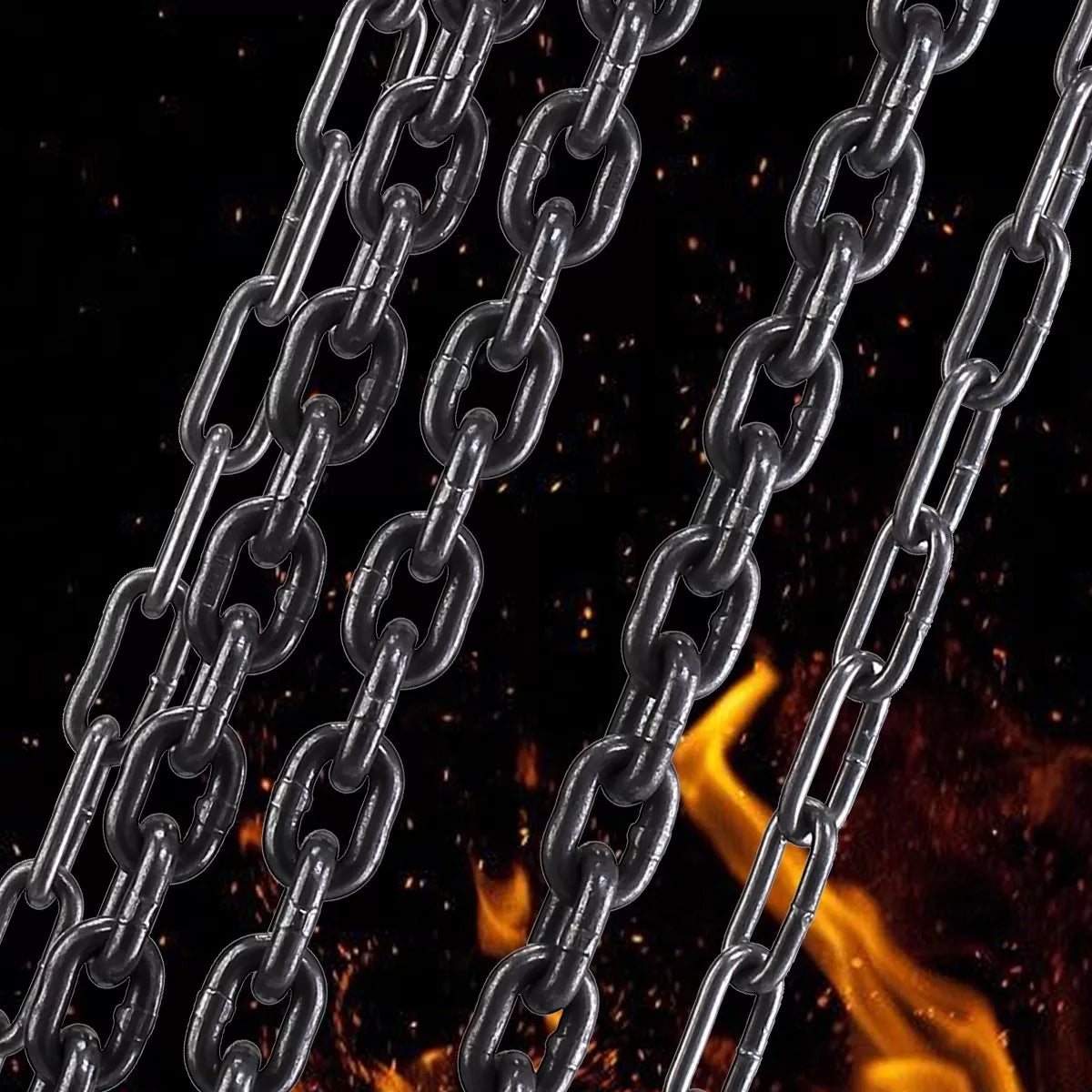 Polipasto De Cadena Triangular 1 Tonelada 5 Metros Teeno