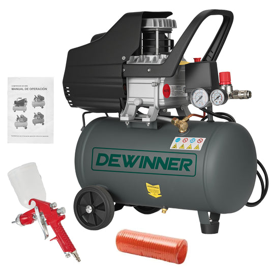 Compresor De Aire 25L 2.5HP Dewinner