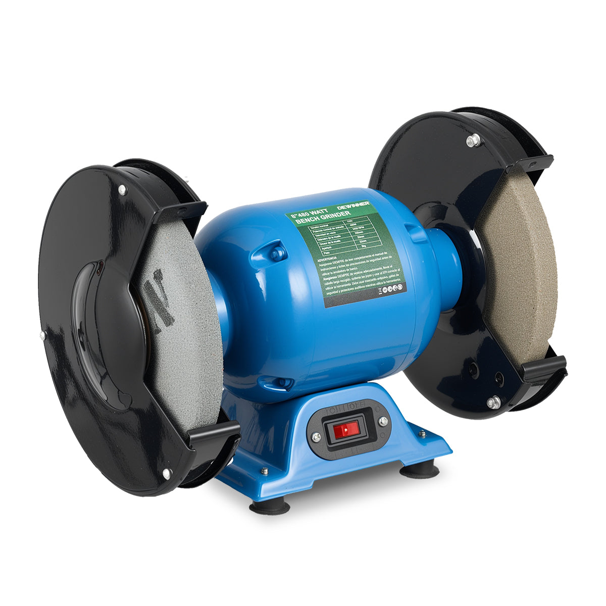 Amoladora de banco de 8" 480W DEWINNER
