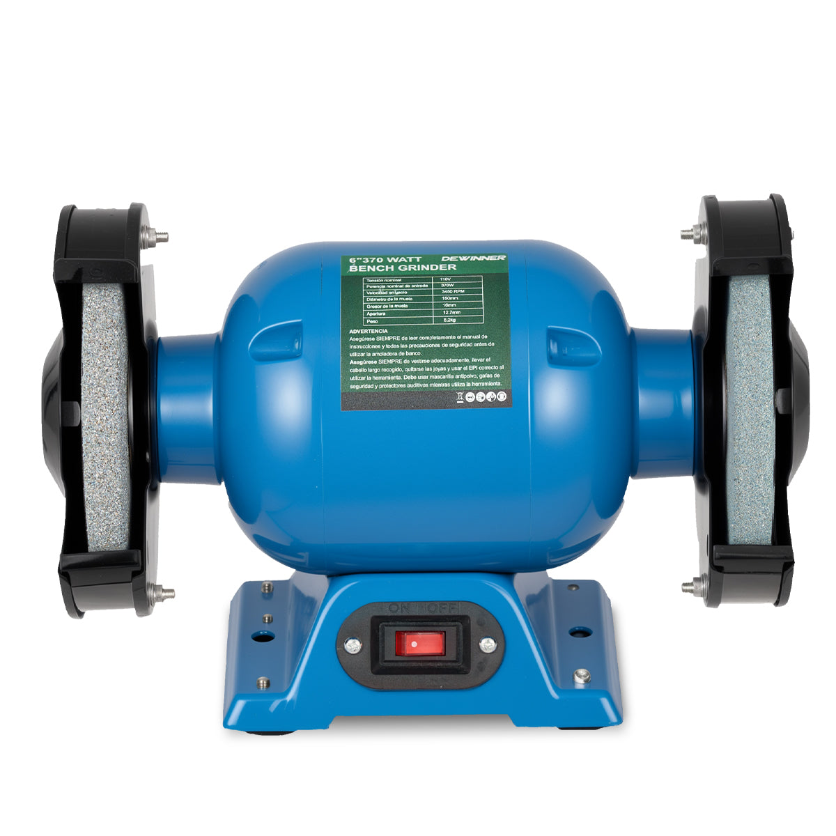 Amoladora de banco de 6" 370W  DEWINNER