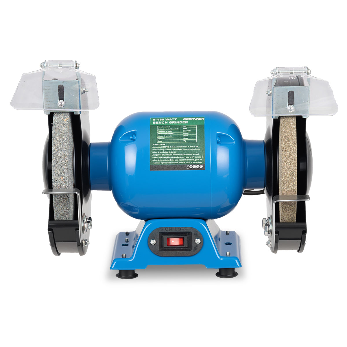Amoladora de banco de 8" 480W DEWINNER