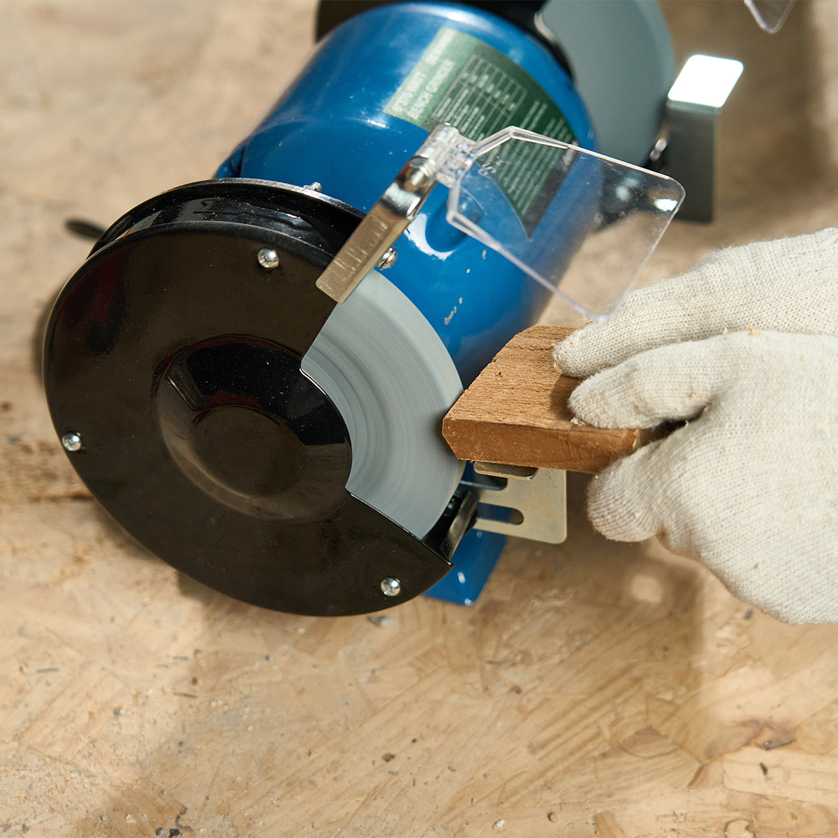 Amoladora de banco de 6" 370W  DEWINNER