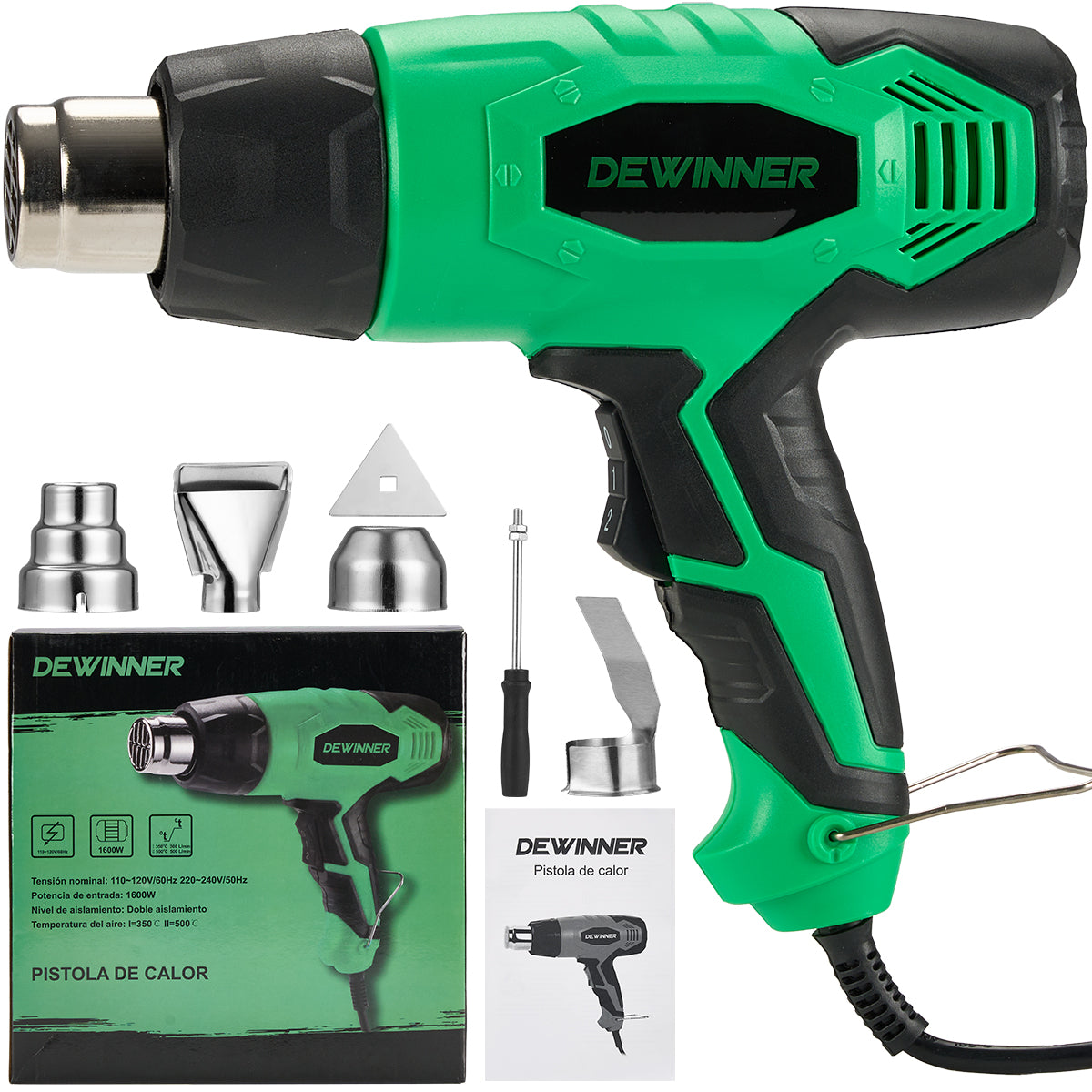 Pistola de calor DEWINNER  DW-1815A