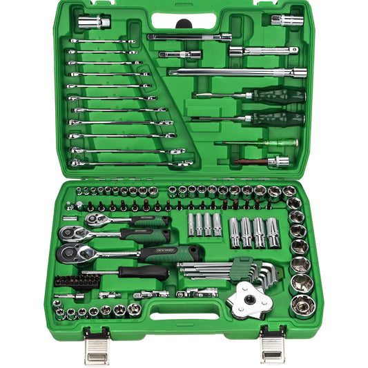 DEWINNER De Herramientas Mecanica Dados Acerokit121 Pzas