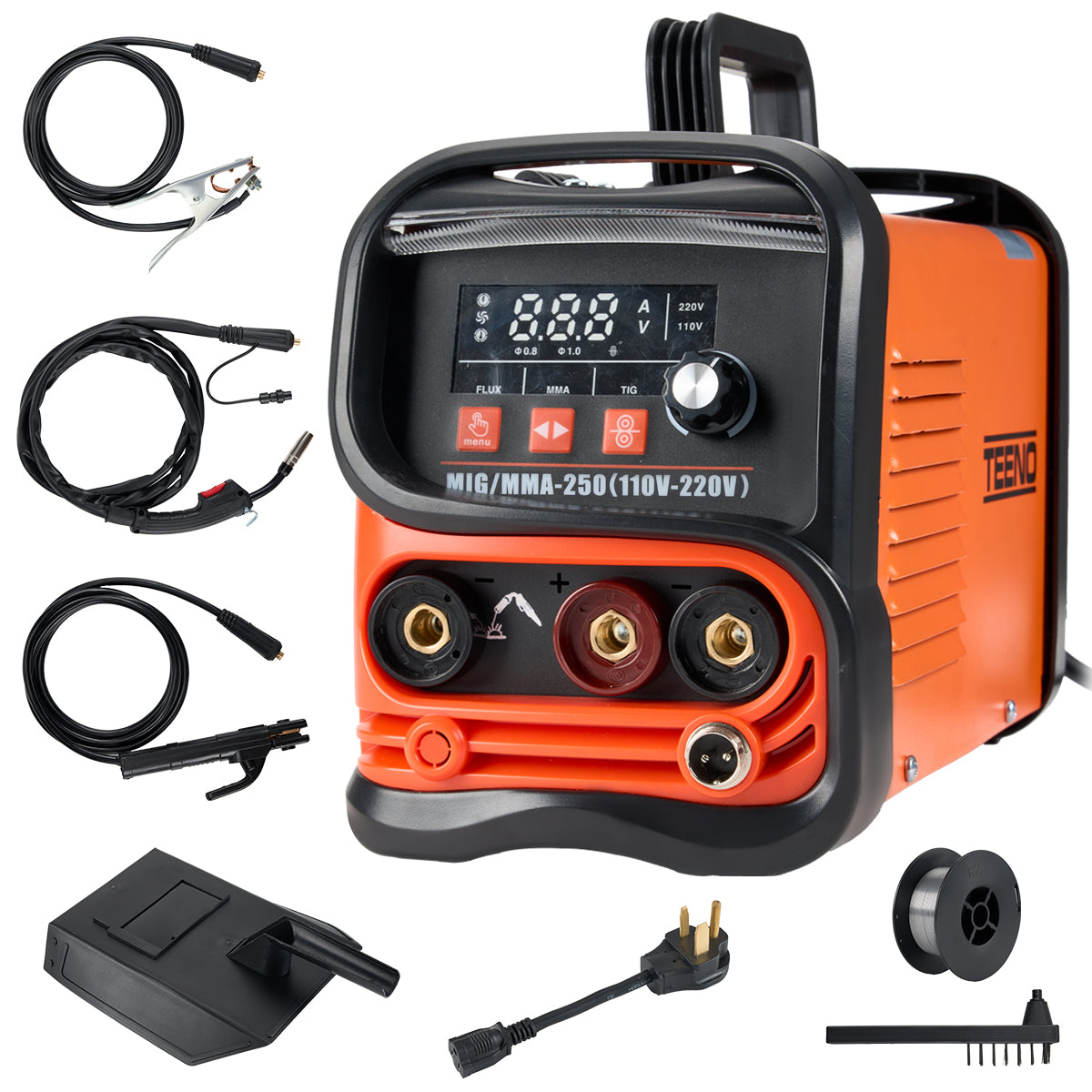Teeno Maquina De Soldar Mma110v-220V 250