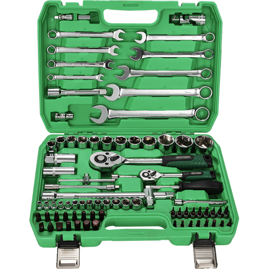 DEWINNER De Herramientas Mecanica Dados Acerokit82 Pzas