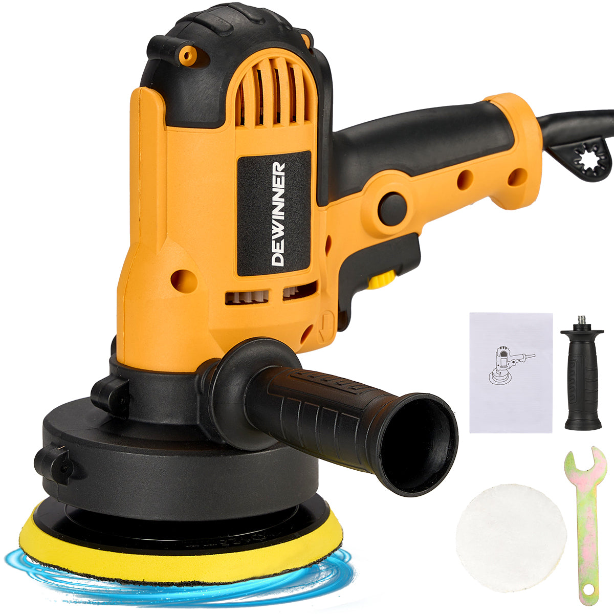 Pulidora eléctrica para coches DEWINNER DW-6401 de 700 W