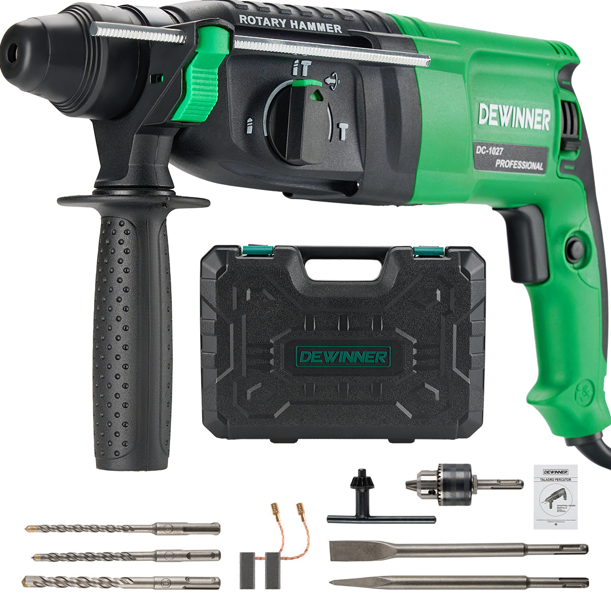 Rotomartillo Perforador Sincelador Sds 800w 60hz DEWINNER-1027