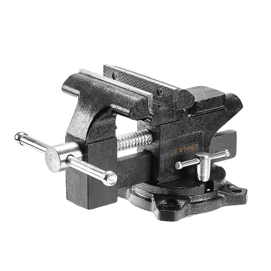 Tornillo de banco de hierro fundido DEWINNER de 4,5 pulgadas