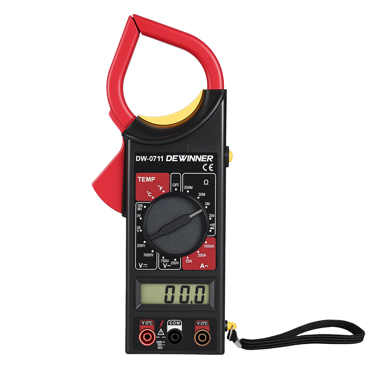 Multimetro digital de gancho con estuche  DEWINNER