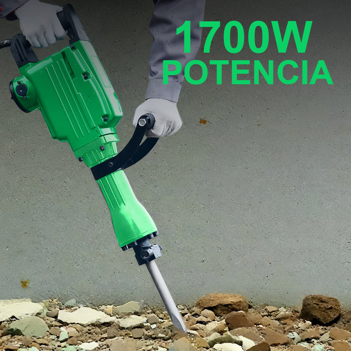 Demoledor Rompedor De Concreto 1700w DEWINNER 65a