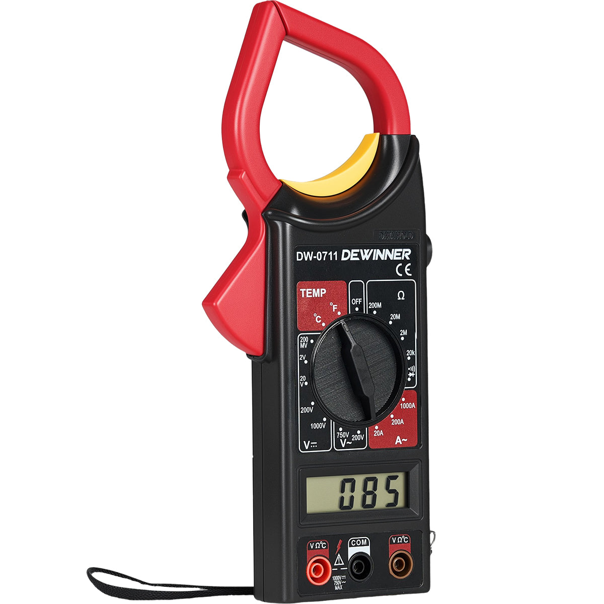 Multimetro digital de gancho con estuche  DEWINNER