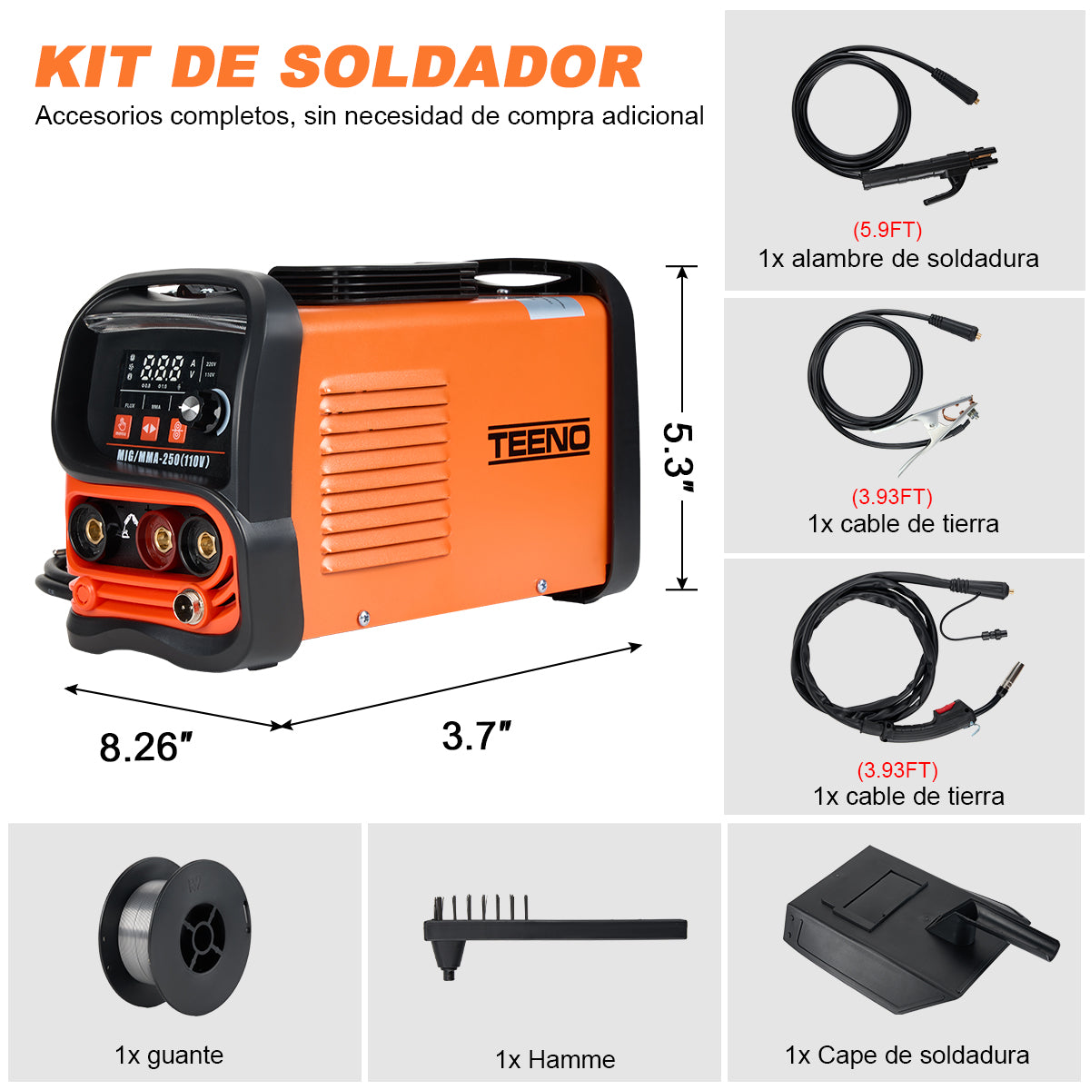 Teeno Maquina De Soldar Mma110v