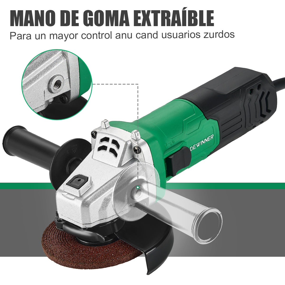 DEWINNER   DW-35 Amoladora angular