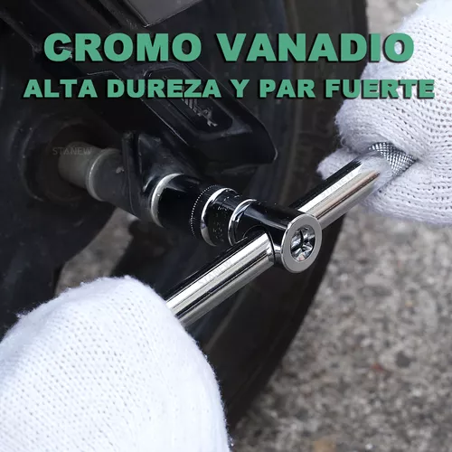 Juego De Dados 172 Piezas Stanew Llaves Autocle Con Estuche