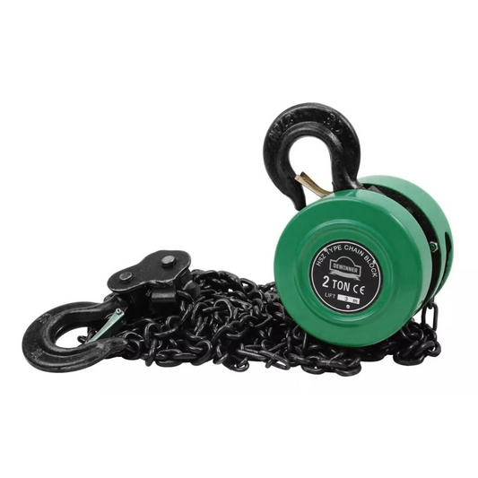 Polipasto Con Cadena De 3m, Capacidad De 2 Toneladas
