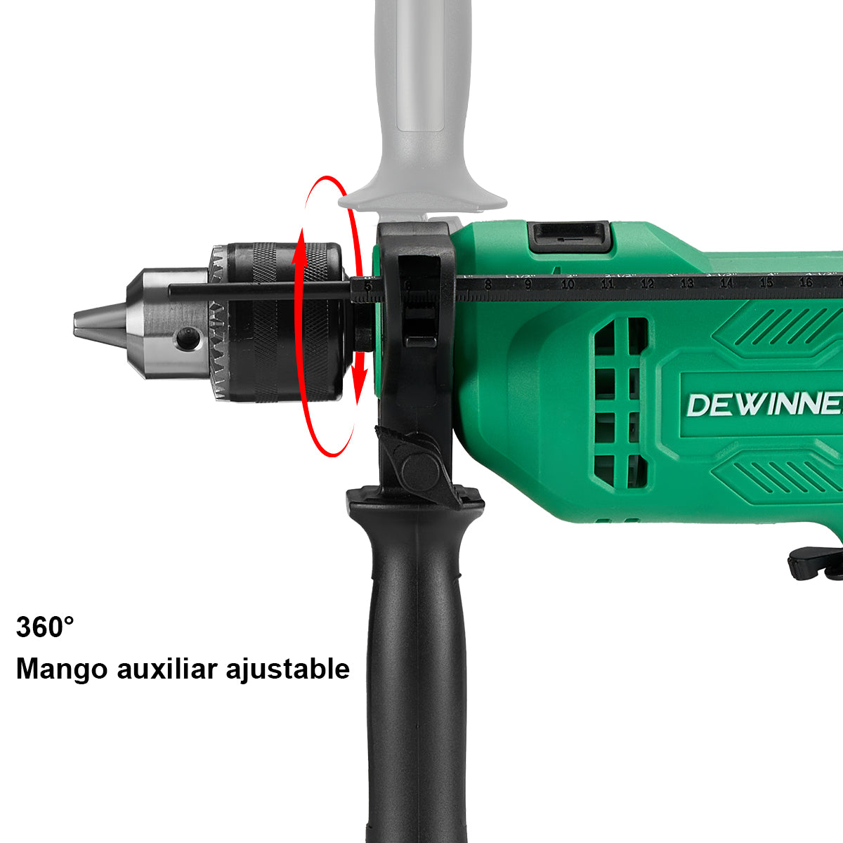 Taladro De Impacto 650w 1/2 Pulgadas Dewinner