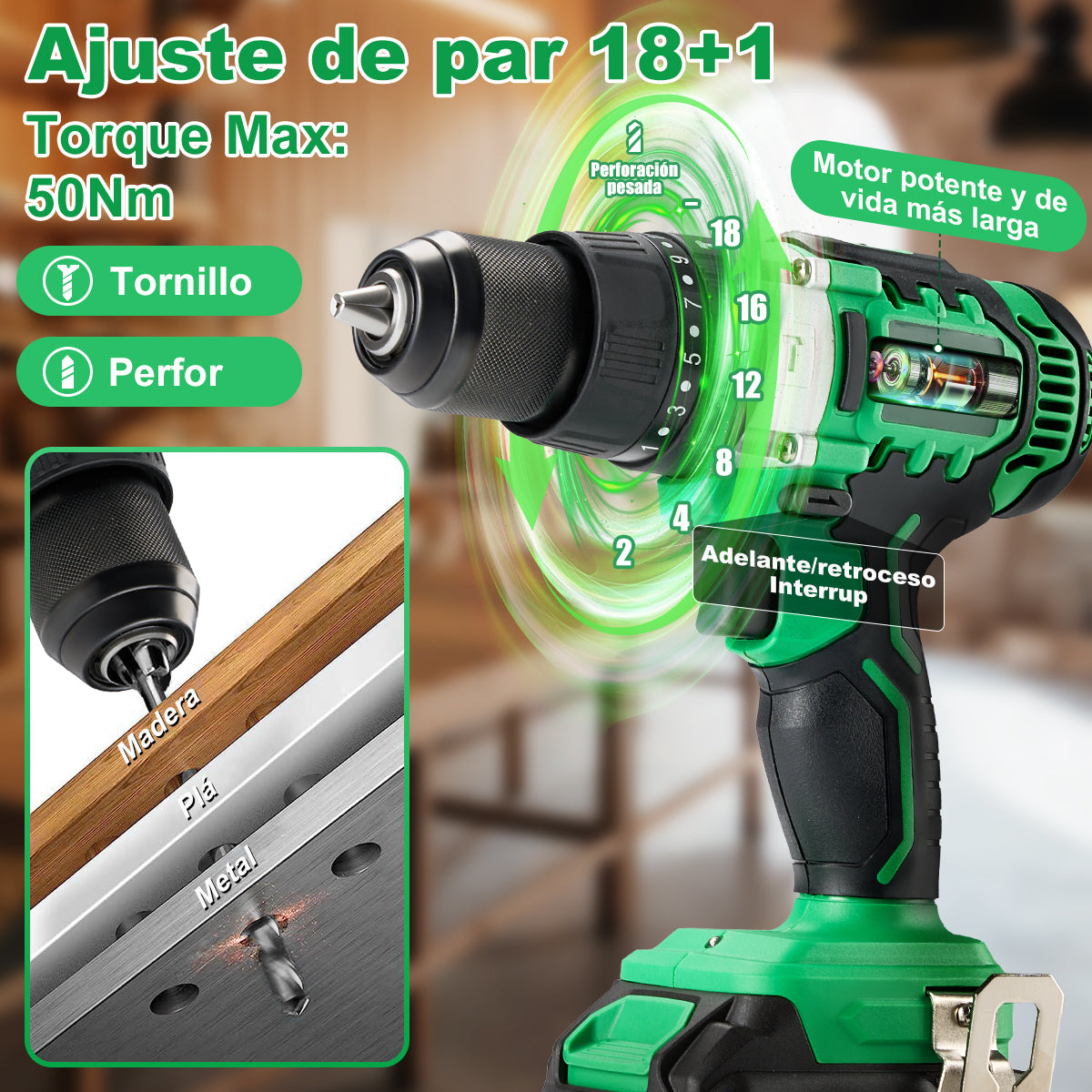 Taladro de impacto DEWINNER 1014