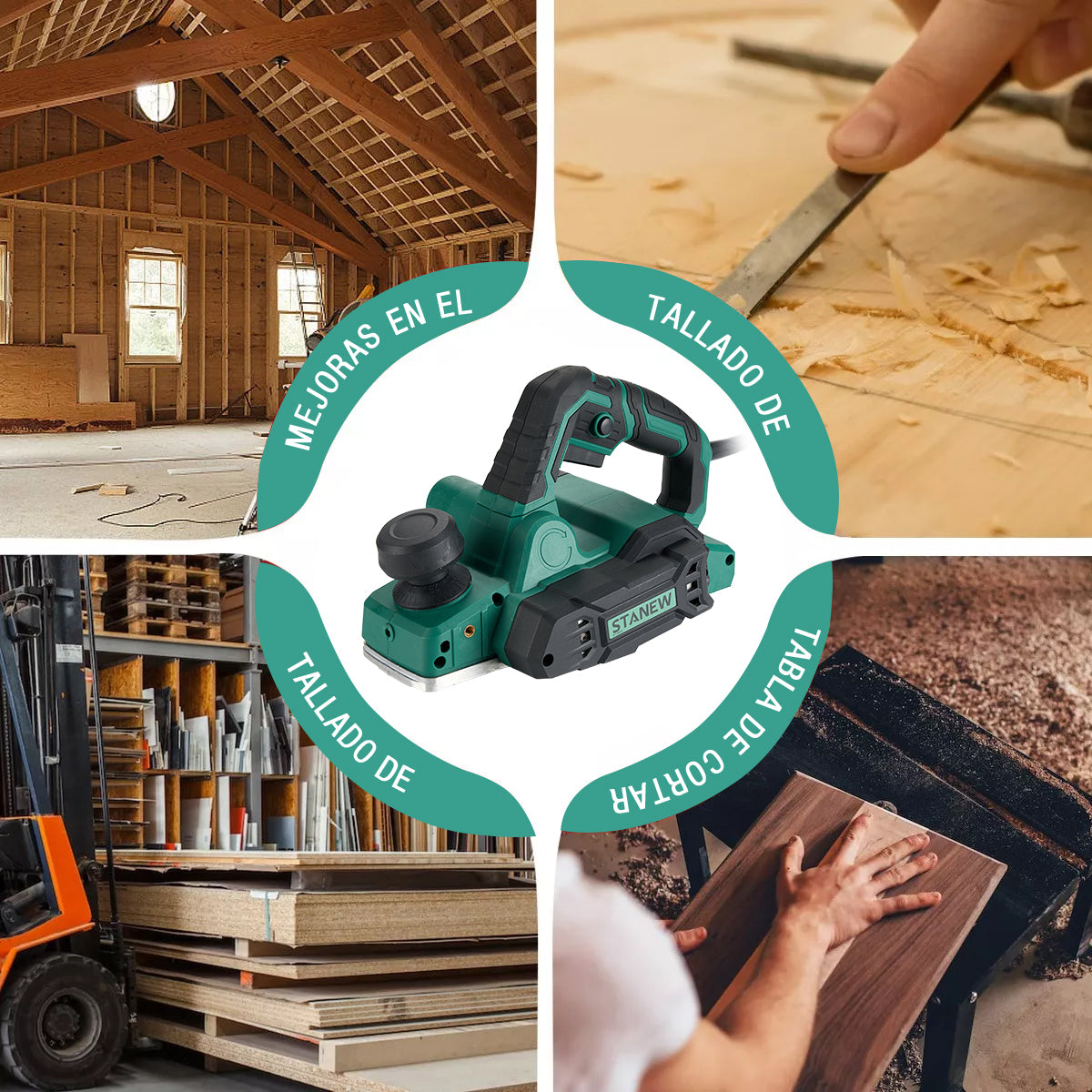 STANEW  cepilladora electrica