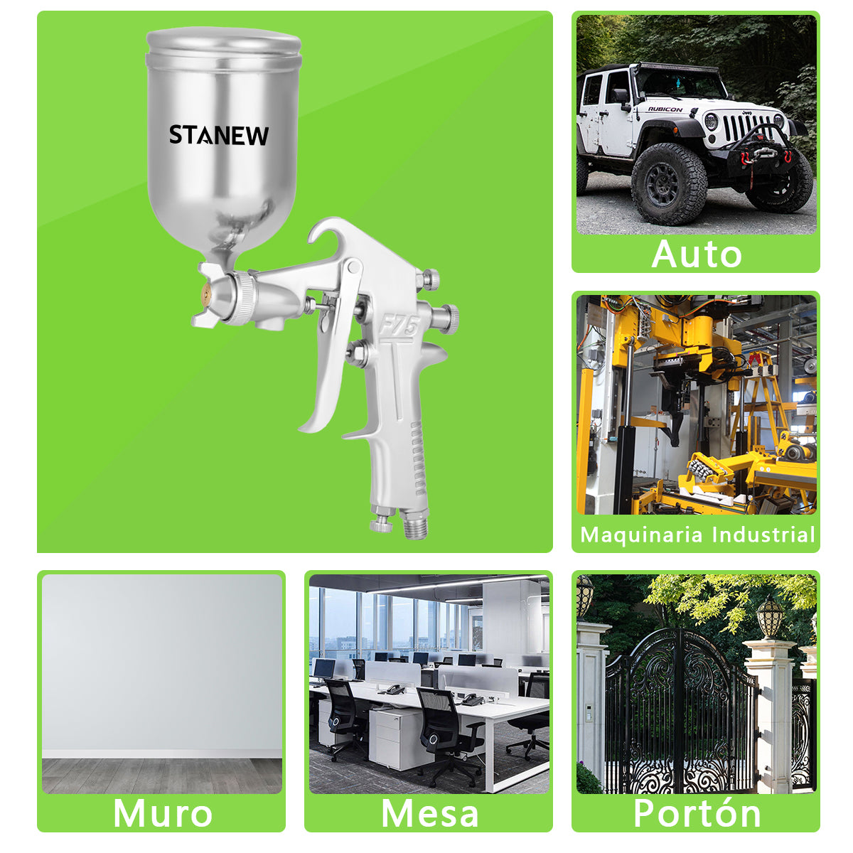 Pistola de gravedad STANEW F-75DG