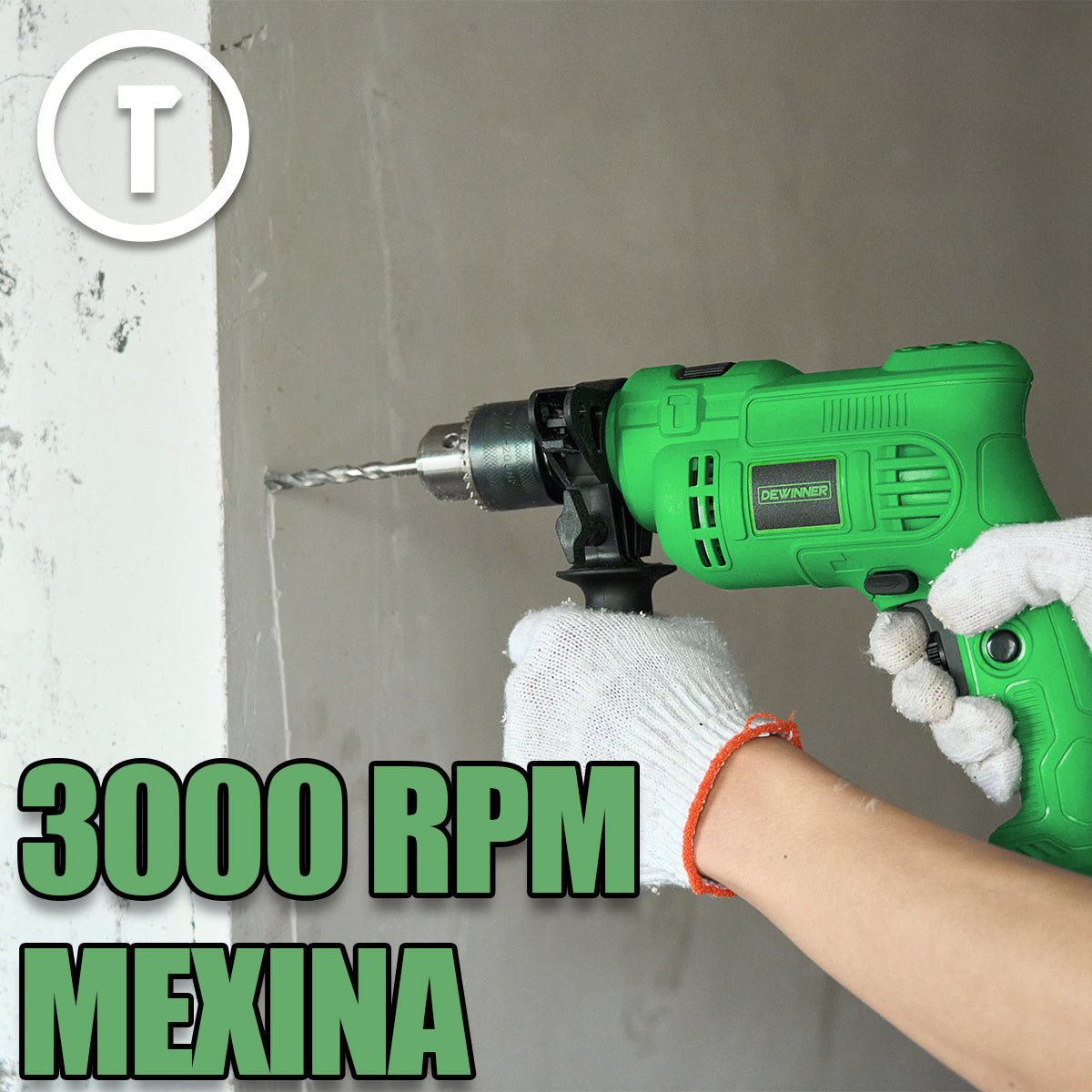 Taladro Dweinner Rotomartillo 1/2 Prof Dweinner ATS-0258