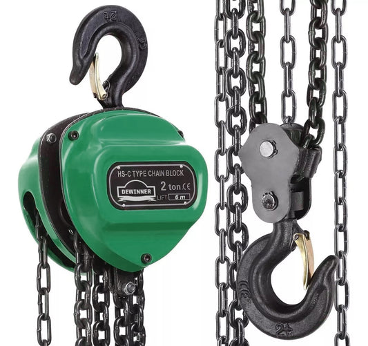 Polipasto De Cadena Triangular2 Tonelada 6 Metros DEWINNER