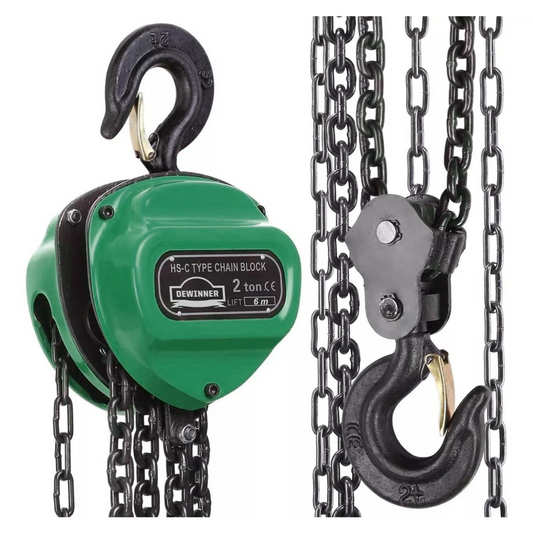 Polipasto De Cadena Triangular2 Tonelada 6 Metros DEWINNER