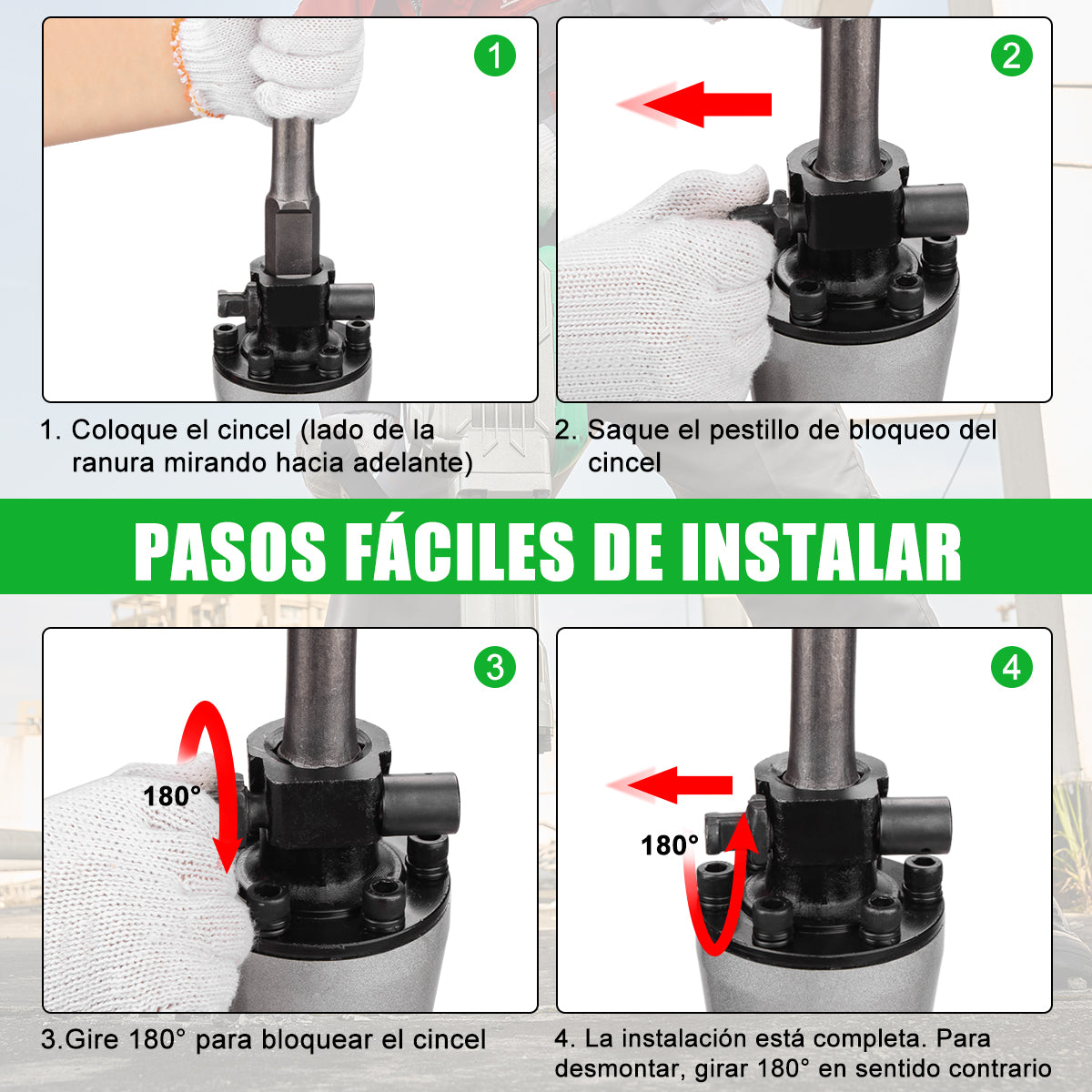 Martillo Demoledor DEWINNER Para Concreto