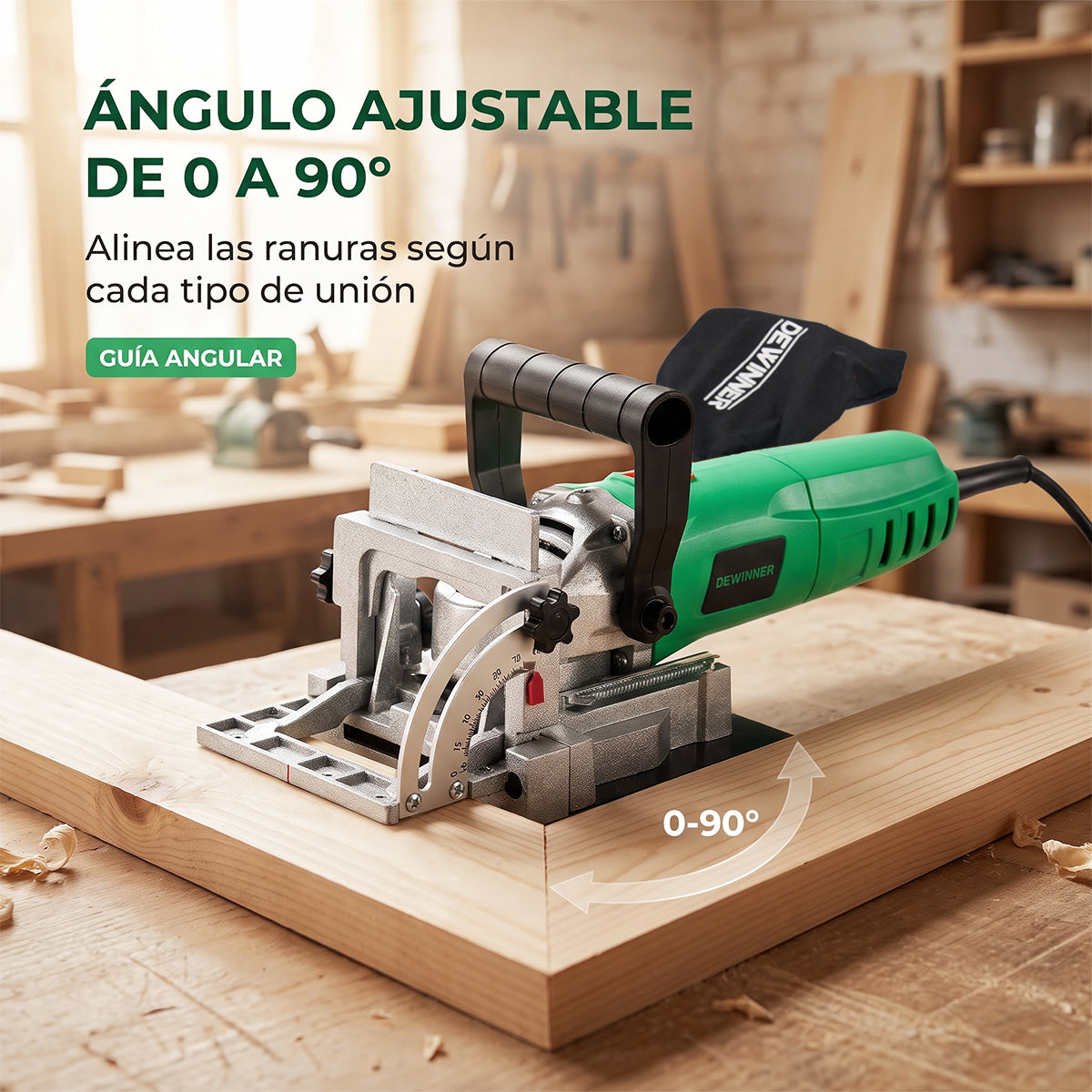 Máquina espigadora DEWINNER de 900 W