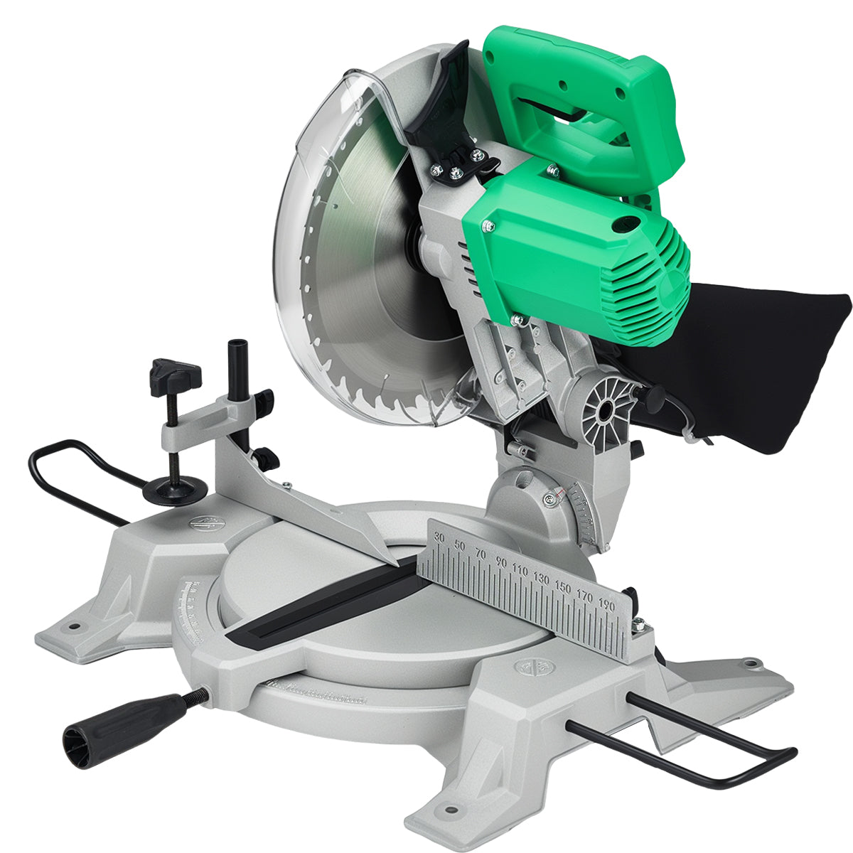 Sierra ingletadora compuesta eléctrica de un solo bisel  DEWINNER