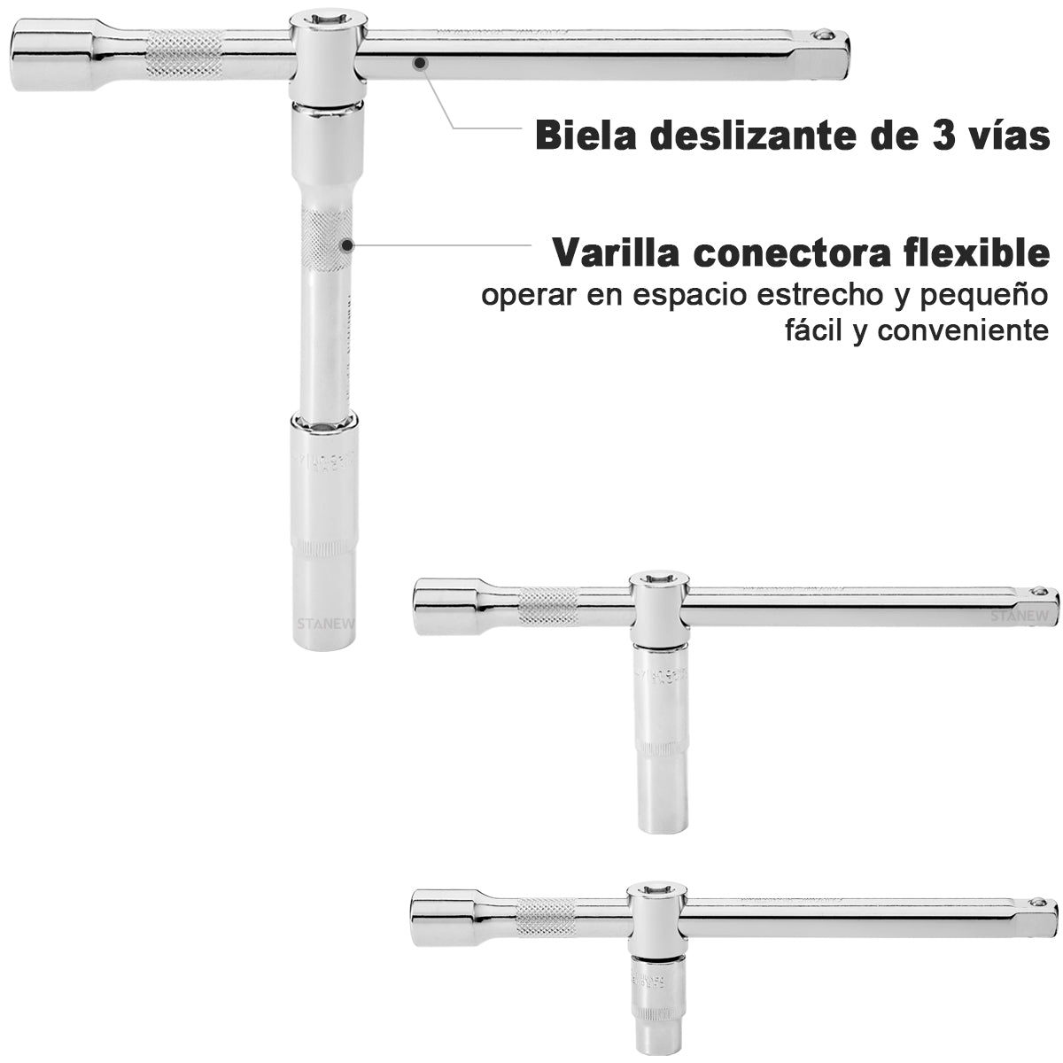 DEWINNER De Herramientas Mecanica Dados Acerokit108 Pzas
