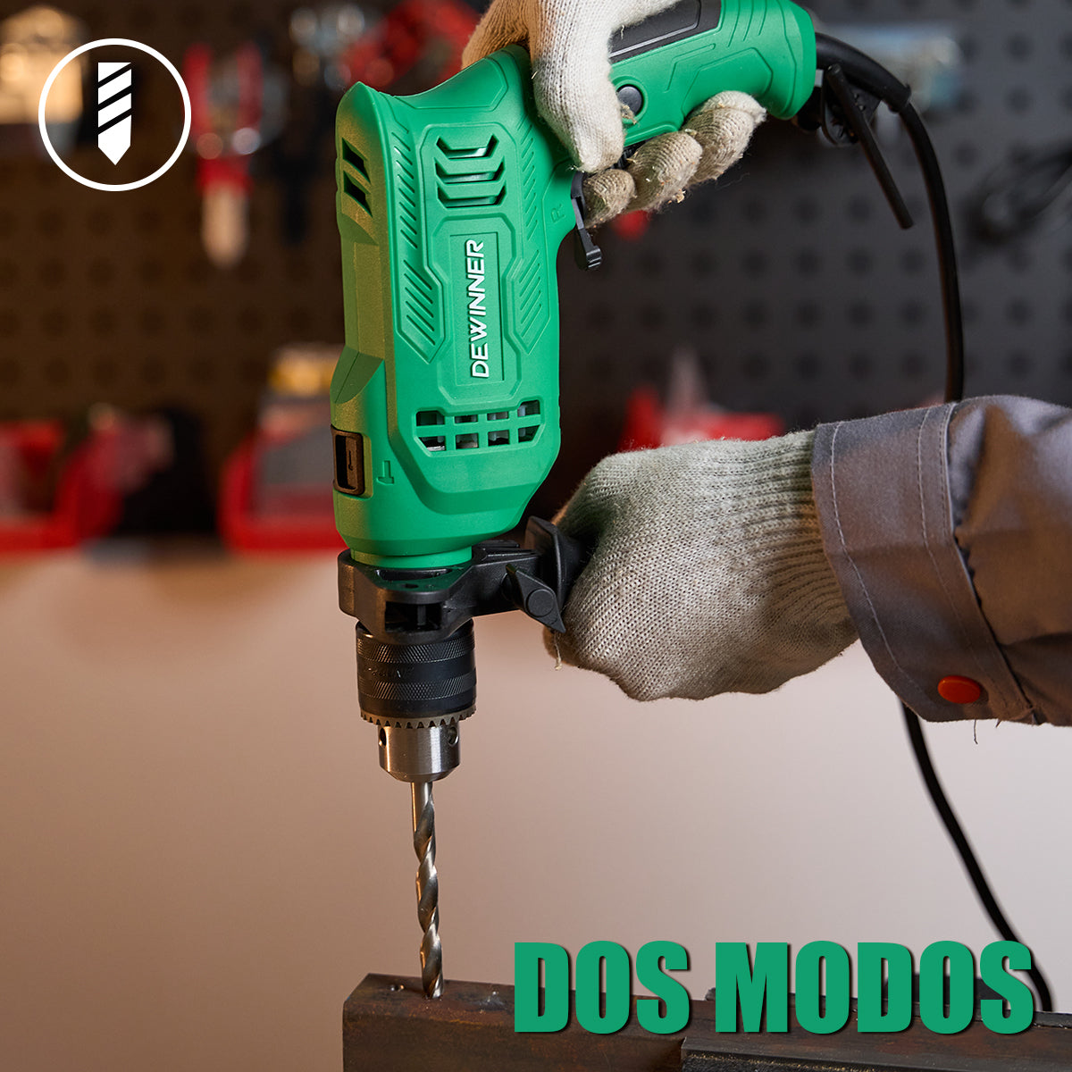 Taladro De Impacto 650w 1/2 Pulgadas Dewinner