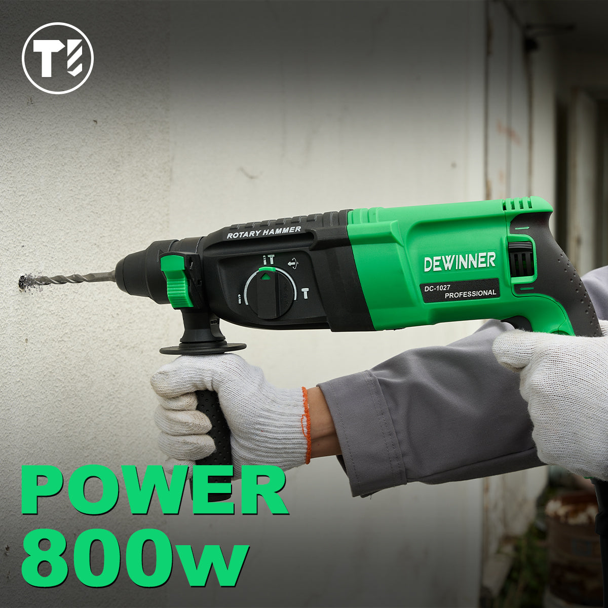 Rotomartillo Perforador Sincelador Sds 800w 60hz DEWINNER-1027