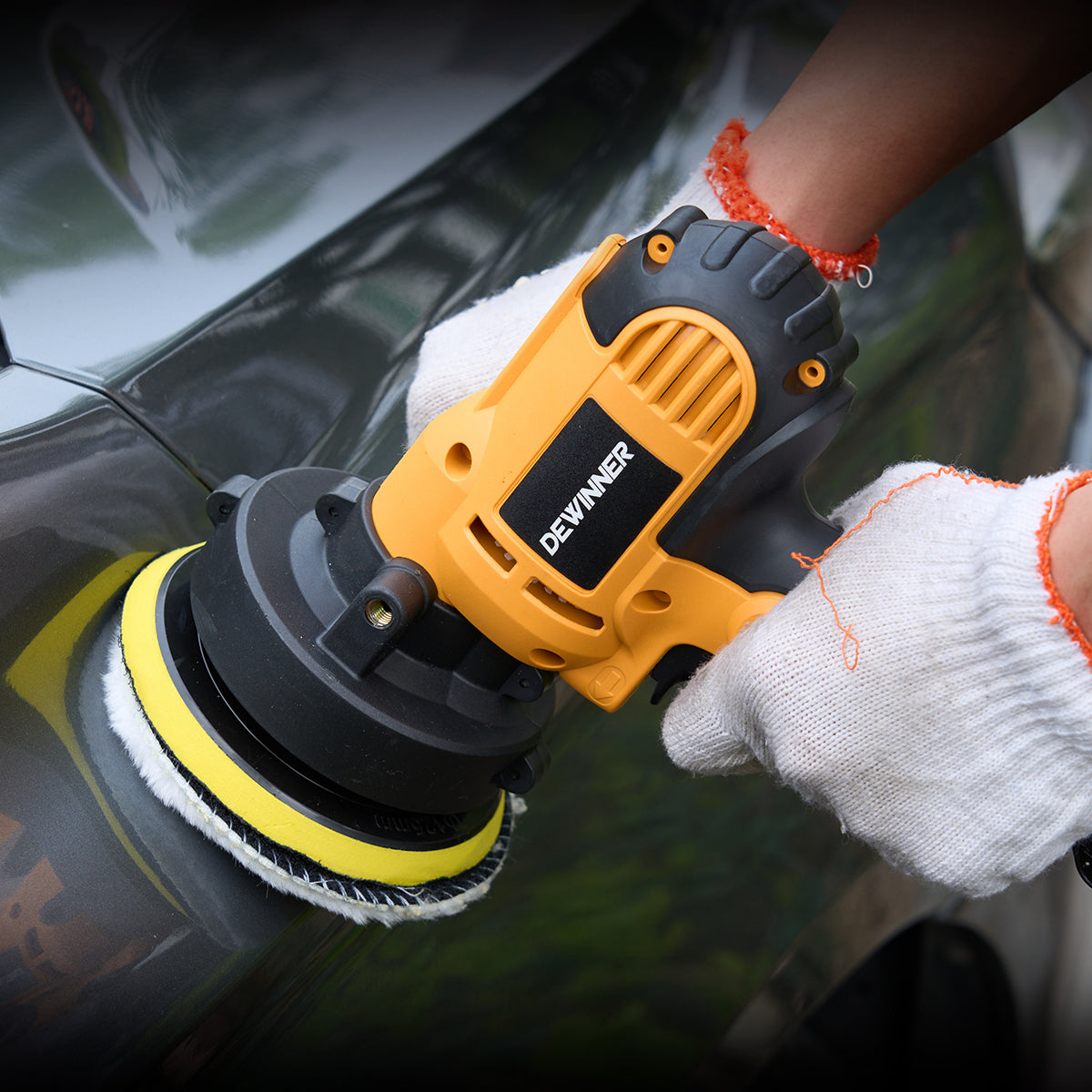 Pulidora eléctrica para coches DEWINNER DW-6401 de 700 W