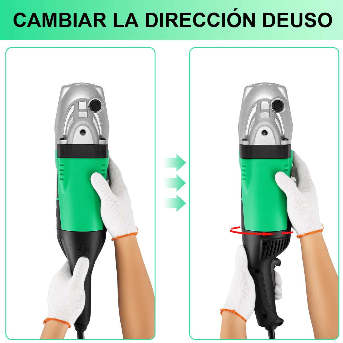 amoladora angular de 7 pulgadas y 2200 W