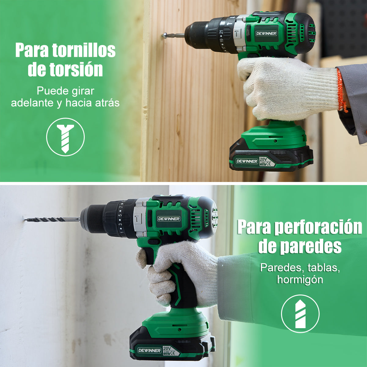 Taladro de impacto DEWINNER 1014