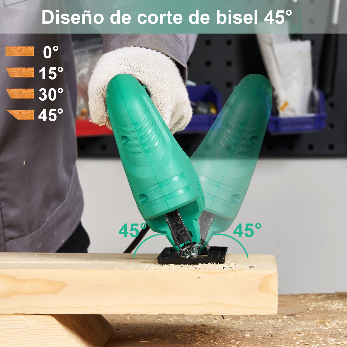 Sierra Caladora Eléctrica Profesional 750w Dewinner