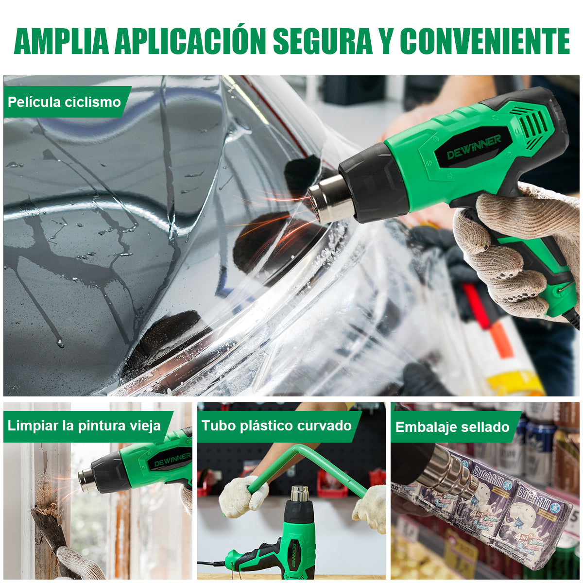 Pistola de calor DEWINNER  DW-1815A