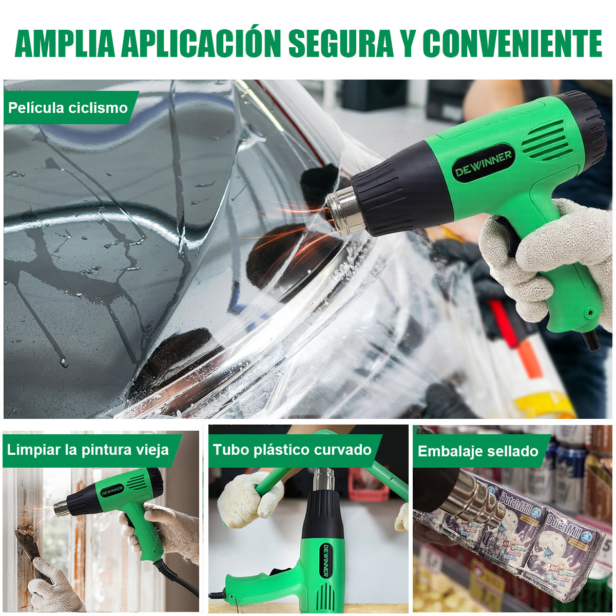 Pistola de calor DEWINNER  DW-1811