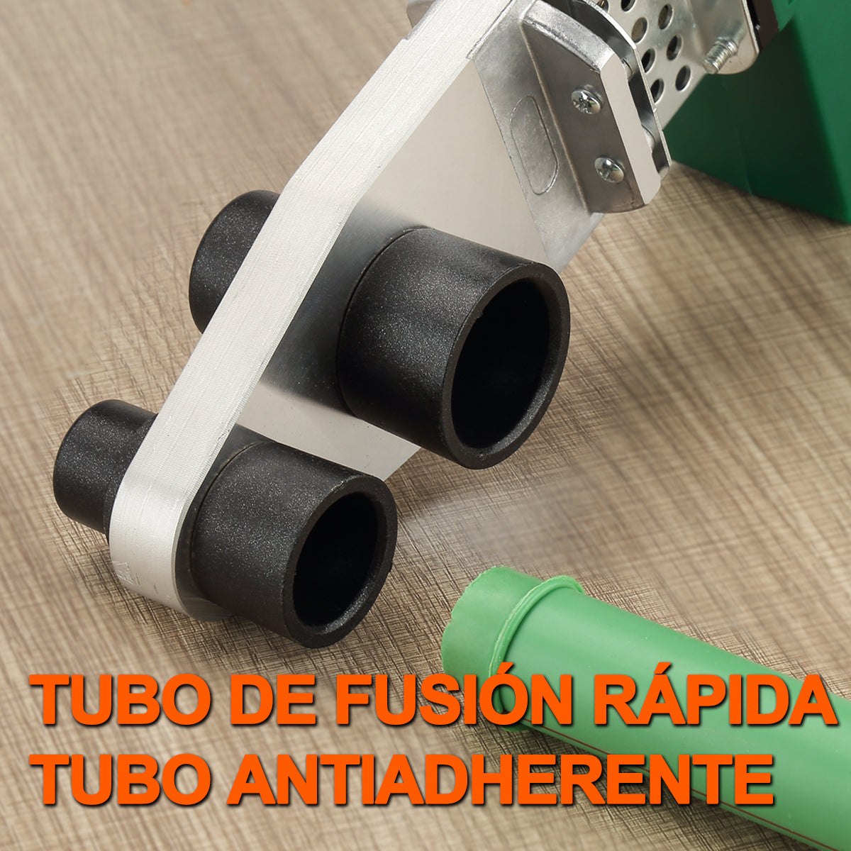 Termofusoras 110v Dj-010 Con 3 Dados Estuche Metal Dewinner