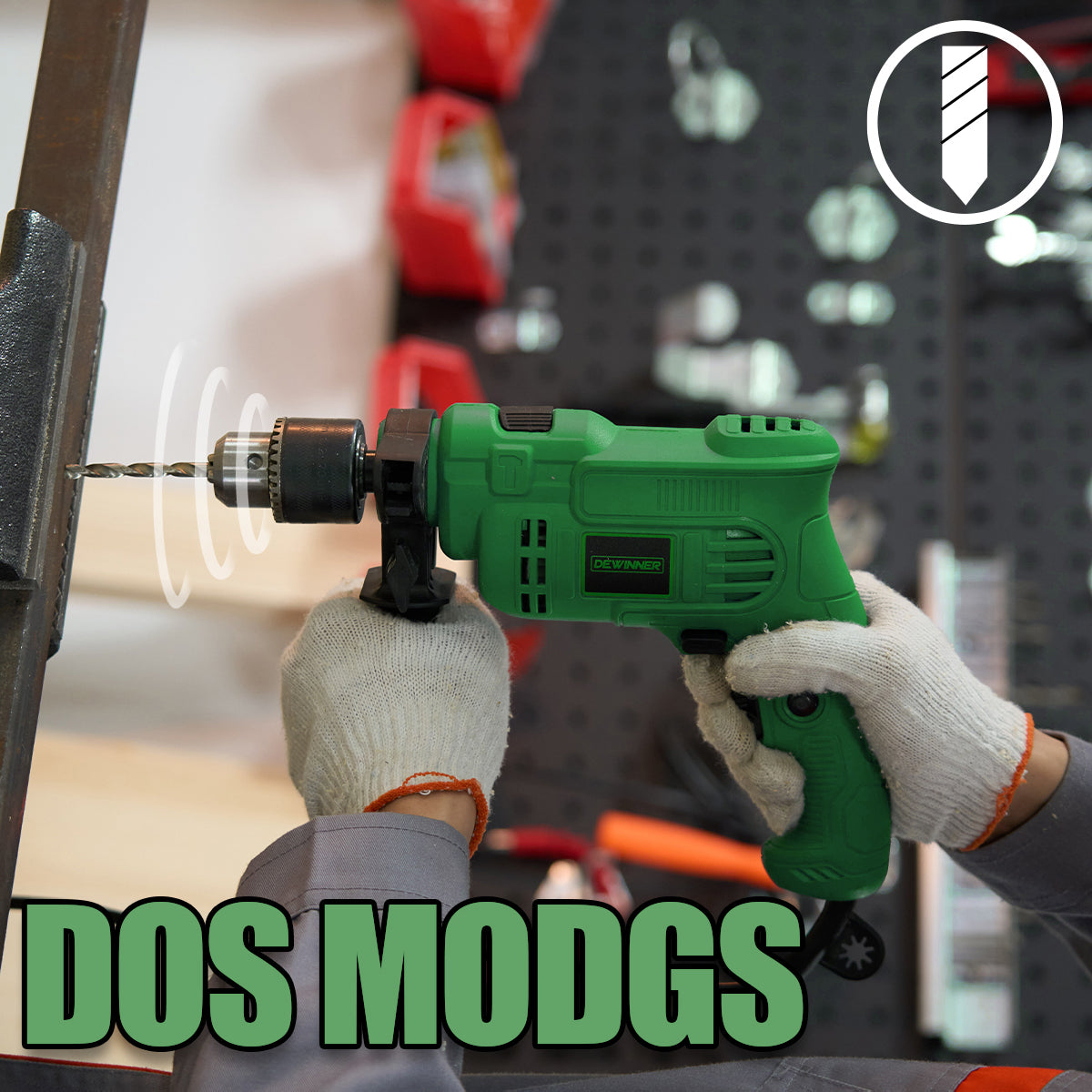 Taladro Dweinner Rotomartillo 1/2 Prof Dweinner ATS-0258