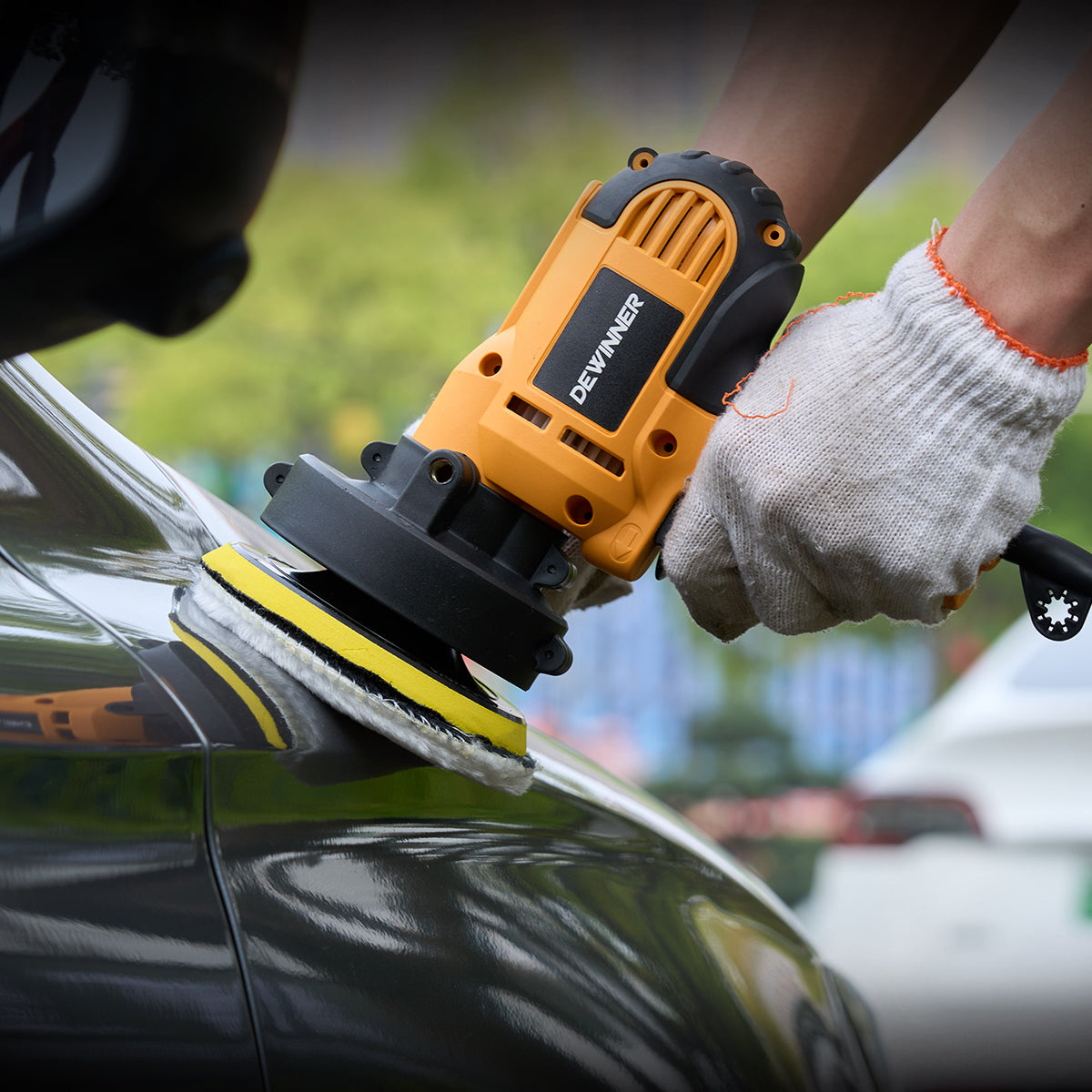 Pulidora eléctrica para coches DEWINNER DW-6401 de 700 W
