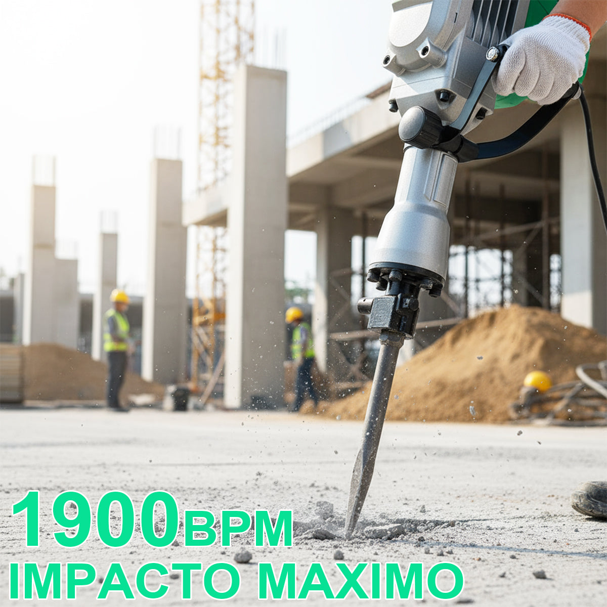 Triturador De Hormigón De Alta Resistencia De 1700w DEWINNER