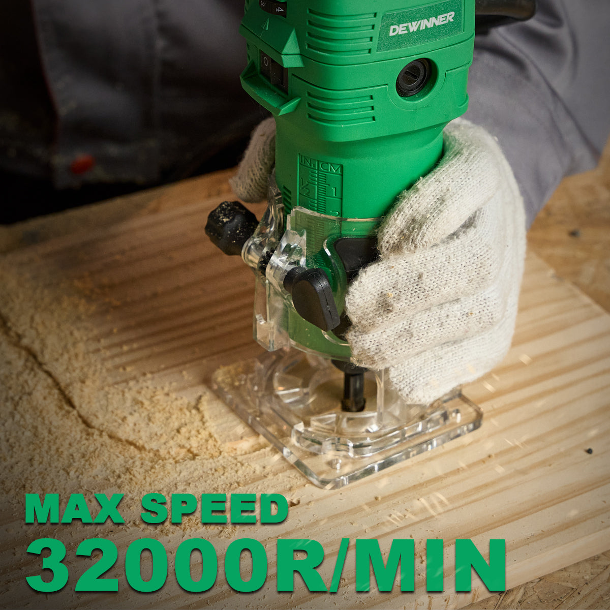 Router DEWINNER 1026 650w 6 Velocidades